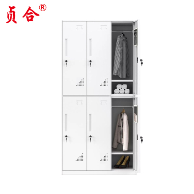 贞合 纯白六门更衣柜 1850*900*500MM 台