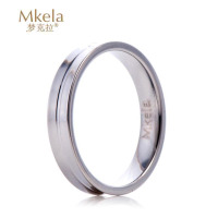 梦克拉Mkela 钨金戒指 飞线 男士 戒指