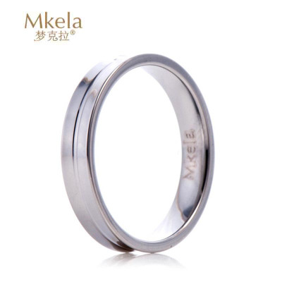 梦克拉Mkela 钨金戒指 飞线 男士 戒指
