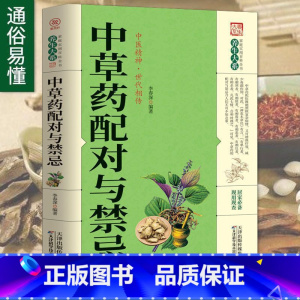 中草药配对与禁忌 [正版]中草药配对与禁忌 传统医药典籍民间偏方千金要方中医药方家庭健康保健中医入门中药中草药鉴定配方秘