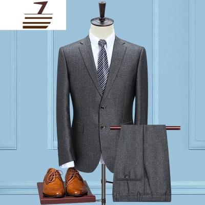 NEWLAKE西服套装婚礼爸爸装中年人40-50岁商务休闲大码中老年西装男
