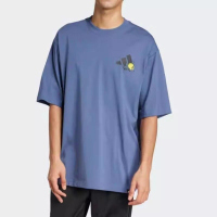 ADIDAS阿迪达斯短袖T恤运动休闲针织圆领男装JZ3258 D