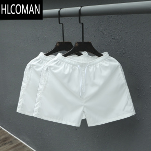 HLCOMAN二分裤男夏季沙滩裤韩版三分裤外穿速干短裤宽松薄款运动休闲裤潮