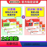 ❤️❤️语数英6本:[分类卷+真题卷]全套 小学升初中 [正版]2024新版星空小升初真题分类卷语文数学英语 人教版小考