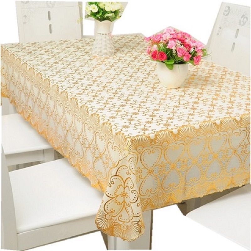 bear 新款pvc塑料免洗正方形台布欧式餐桌布防水防油耐热方桌布