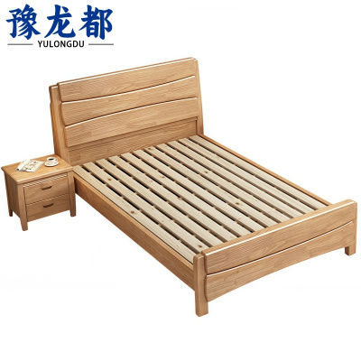 豫龙都 床+床头柜 1.35m 套