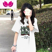 七斓美式复古短袖T恤女夏新款ins潮oversize宽松显瘦慵懒半袖上衣服