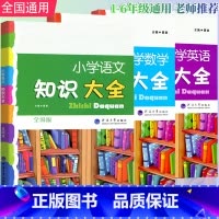 全3本[语文+数学+英语]全国版 小学通用 [正版]2025经纶学典小学知识大全语文数学英语知识集锦全国通用人教版1-6