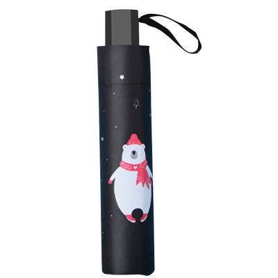 手动钢骨伞架 黑胶布 橡胶漆手柄YF-S2021013 晴雨两用伞