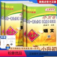 7月名校招生[语+数+英+科]4本 小学升初中 [正版]孟建平小升初真题卷名校初一新生分班摸底考试卷语文数学英语科学全套
