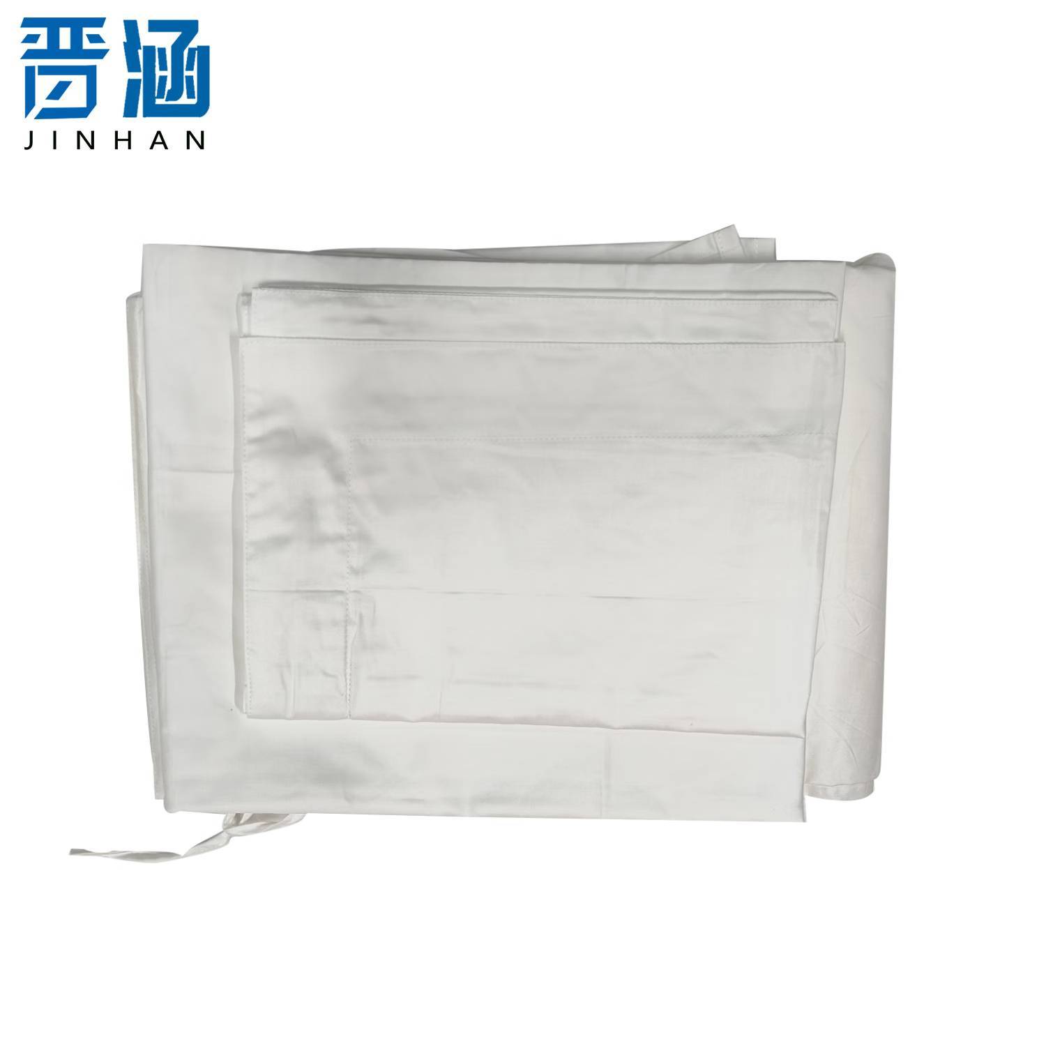 晋涵 白色三件套 床单160*260 被套160*220 枕套60*90/套