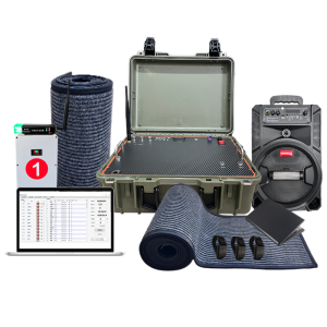 HSJYZN3000米中长跑测试仪3公里 考核系统1096跑步计时计圈器 体能训练考核系统 150人同测跑步考评