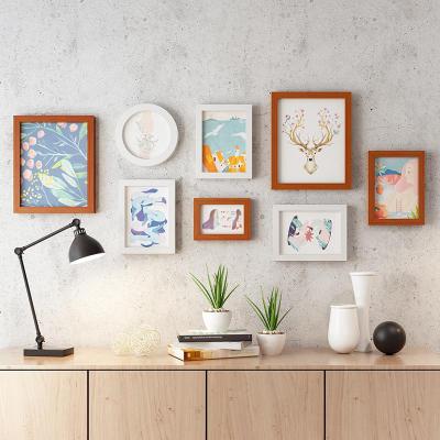 墙壁装饰挂件墙上装饰品墙壁画闪电客壁饰客厅组合墙壁贴置物架相框挂