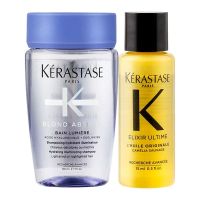 卡诗耀光洗发水80ml+山茶花精油15ml