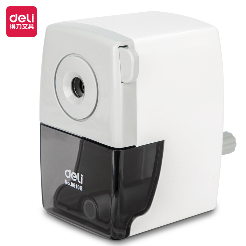 得力0610B削笔机/(白)