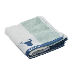 鲸轩 M501 35*73cm 95g 岁月童话毛巾(计价单位:条)蓝色