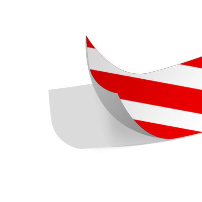 Makeid PS-DZ-BLG-02 红白反光警示贴 180mm*1500mm 1 张 红白