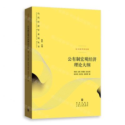 [N]公有制宏观经济理论大纲/当代经济学系列丛书/当代经济学文库-9787543233140