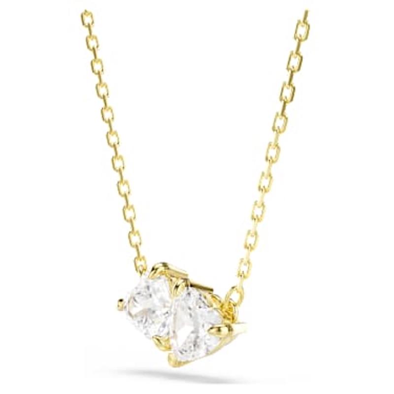 Swarovski女式心形吊坠项链轻奢优雅简约礼物