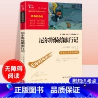 尼尔斯骑鹅旅行记 [正版]尼尔斯骑鹅旅行记原著中小学生课外阅读书籍目儿童文学故事图书排行榜经典世界名著励志版彩图插画