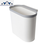 垃圾桶创意壁挂厨房橱柜北欧小号厨柜可悬挂式家用干湿分类无盖 三维工匠