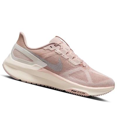耐克(NIKE)女士跑步鞋稳定缓震舒适支撑运动鞋日常训练织物皮革拼