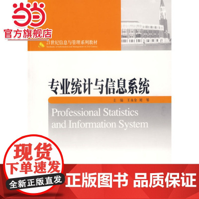 专业统计与信息系统 9787301115688北京大学出版社正版图书