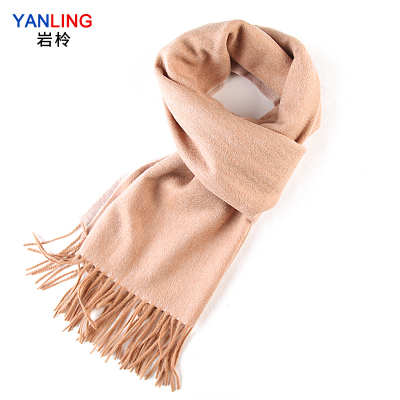 岩柃户外保暖围巾超柔羊绒材质时尚百搭围脖冬季防风防寒超柔软