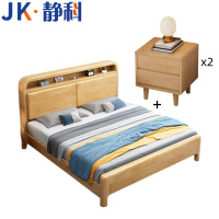 静科公寓床+床头柜1500*2000*990mm套