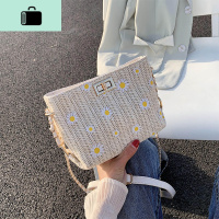 夏天小包包女2020新款潮韩版百搭斜挎包时尚独特编包洋气水桶包NEW LAKE女士单肩包