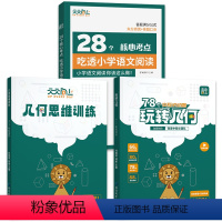 [3册]玩转几何+思维训练+28个核心考点 小学通用 [正版]天天向上玩转几何 2册 78个交互式动图玩转几何 小学数学