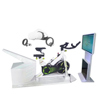 伍贰伍 WEW-VRFK智能运动反馈心理调适平台VR版动感单车身心测评减压教具