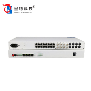圣钧科技32PCM电话光端机