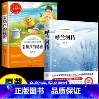 [2册]呼兰河传+宝葫芦的秘密 [正版]呼兰河传 萧红著 原著原版书籍五年级初中生青少年版四六年级中小学生必读呼兰河转完