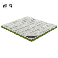 湘渭椰棕床垫家用棕垫18cm竹纤维(0胶水天然椰棕+软硬两用+全拆洗)1800mm*2000mm