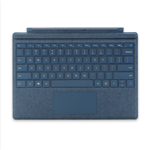 微软Surface Go2/3 原装 特制版键盘盖 平板电脑外接机械键盘 多色 亮铂金/黑/波比红/冰晶蓝/灰钴蓝 灰钴蓝【特制】