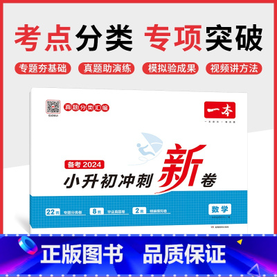 数学 小学升初中 [正版]备考2024小升初名校冲刺新卷数学考试真题分类汇编小学6六年级数学毕业真题卷专题分类练考点期末