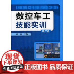 数控车工技能实训(第二版) 林岩 化学工业出版社 正版书籍