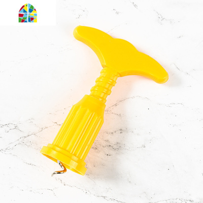 加大加厚红酒开瓶器塑料启瓶器定制葡萄酒起子家用简易酒具 FENGHOU 黄超厚款10个