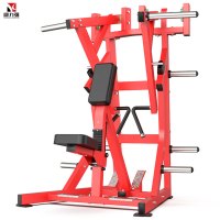 康力强商用悍马系列KLQ913分动式划艇低拉背训练器健身房挂片式力量器械