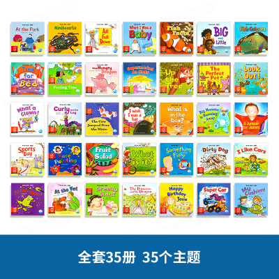 正版-培生幼儿英语预备级35册带音频启蒙教材有声绘本零基础早教幼儿园2-3-6岁儿童读物英文levela分级阅读