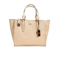 COACH蔻驰 手提包徽标单肩包可拆卸肩带顶部拉链开合七夕送女友礼物