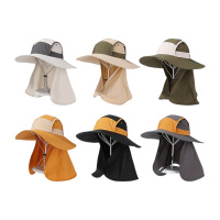 吾卫世 防晒帽 护颈款 个