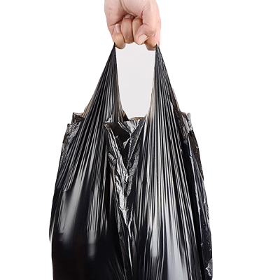 萨威帝尔 SWLJ13 40cm*60cm 背心式垃圾袋 (计价单位:包) 黑色