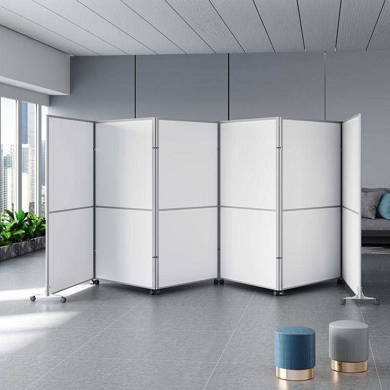 古达定制办公室高隔断可折叠移动推拉屏风工厂车间酒店活动隔断挡板墙