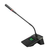 启诺QN-TMLA506 会议有线鹅颈麦克风 专业演讲培训有线话筒麦克风 黑色 台