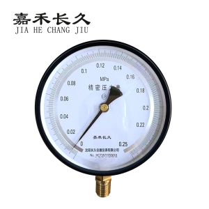 嘉禾长久 精密压力表检测型 0.25级 YB150 块