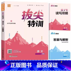 [单本]语文(人教版) 三年级下 [正版]三年级下册拔尖特训一年级二年级四五六年级上册语文数学英语人教版pep北师大苏教