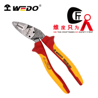 维度WEDO绝缘省力弯头斜口钳电工斜口钳(德标工业级)7寸180mm IN504B-07 /把