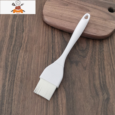 优质大号可选硅胶油刷厨房中号家用可高温煎饼烙饼烧烤刷子 敬平 优质全白色-小号 刷宽5cm